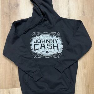 Johnny Cash Black Hoodie for Men